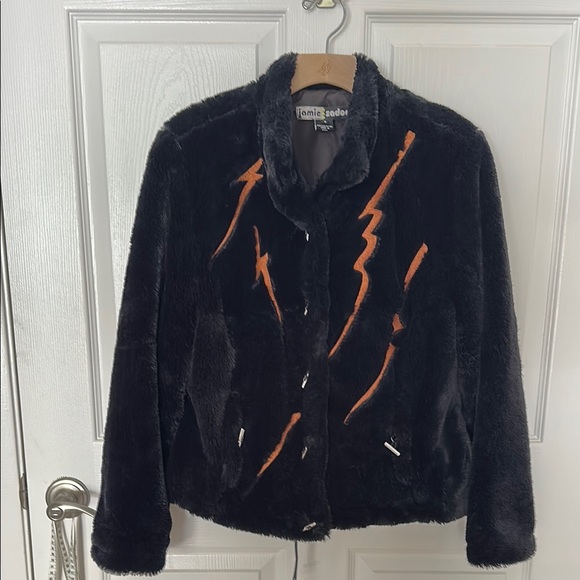 JAMIE SADDOCK Plush Jacket EUC - Picture 1 of 7